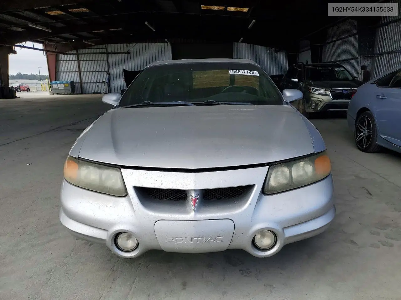 2003 Pontiac Bonneville 4D Ssei VIN: 1G2HY54K334155633 Lot: 54617706