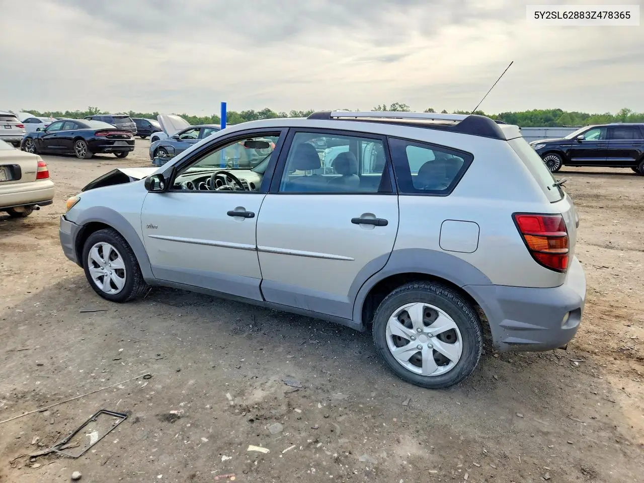 2003 Pontiac Vibe VIN: 5Y2SL62883Z478365 Lot: 58241006