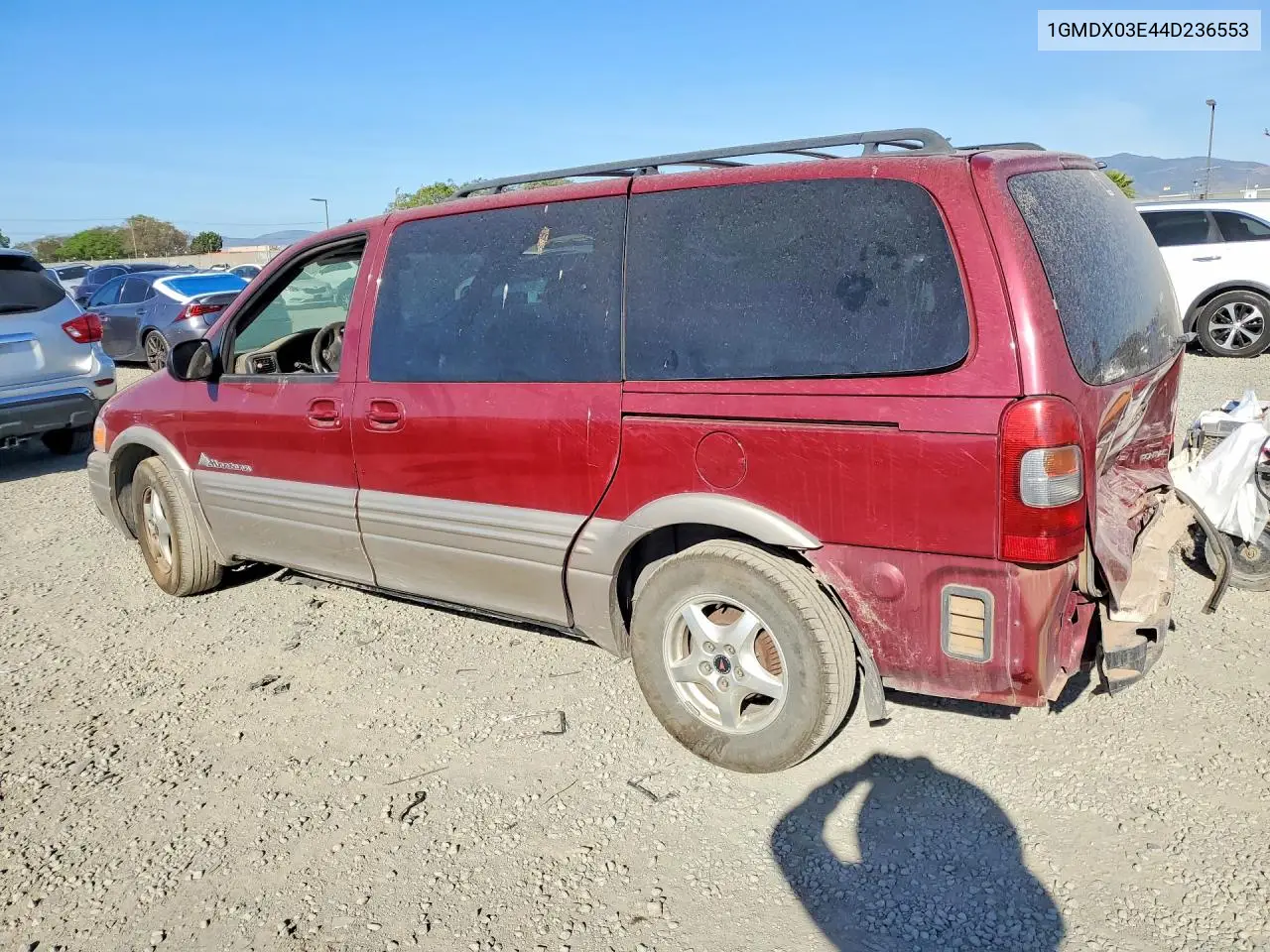 2004 Pontiac Montana VIN: 1GMDX03E44D236553 Lot: 45909006