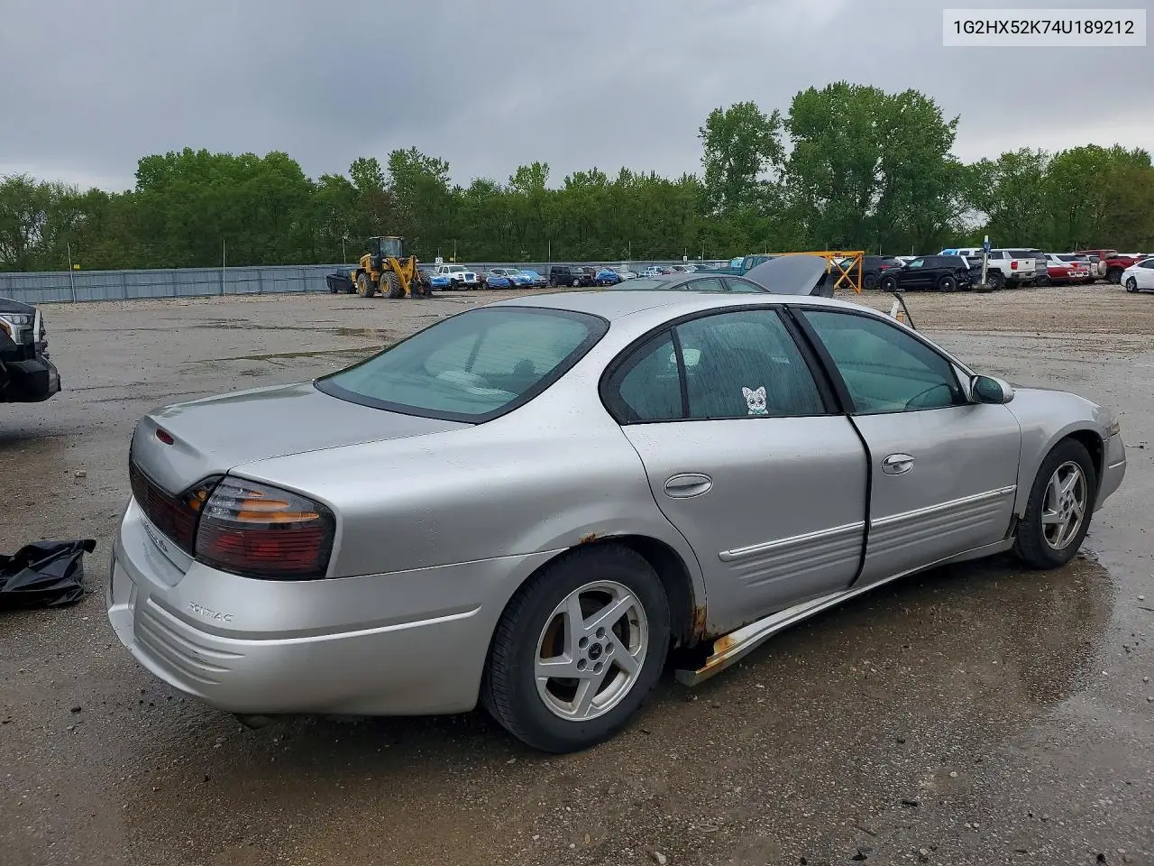 2004 Pontiac Bonneville Se VIN: 1G2HX52K74U189212 Lot: 52729166