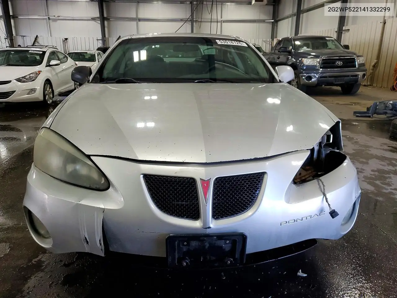 2004 Pontiac Grand Prix Gt VIN: 2G2WP522141332299 Lot: 53018126