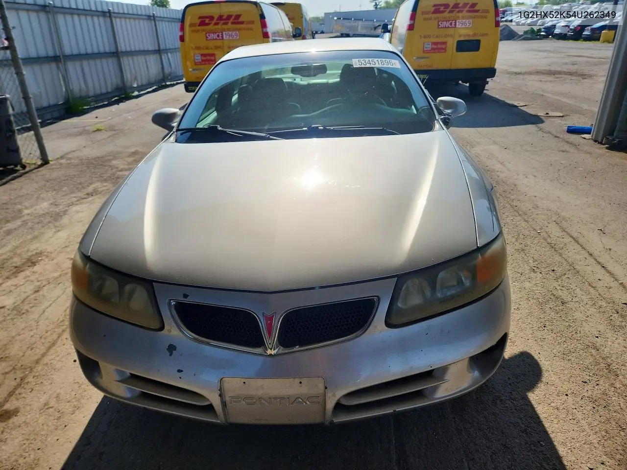 2004 Pontiac Bonneville Se VIN: 1G2HX52K54U262349 Lot: 53451896