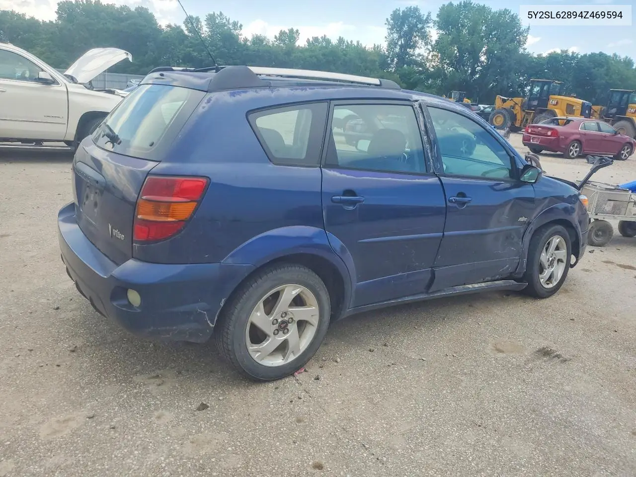 2004 Pontiac Vibe VIN: 5Y2SL62894Z469594 Lot: 55789566