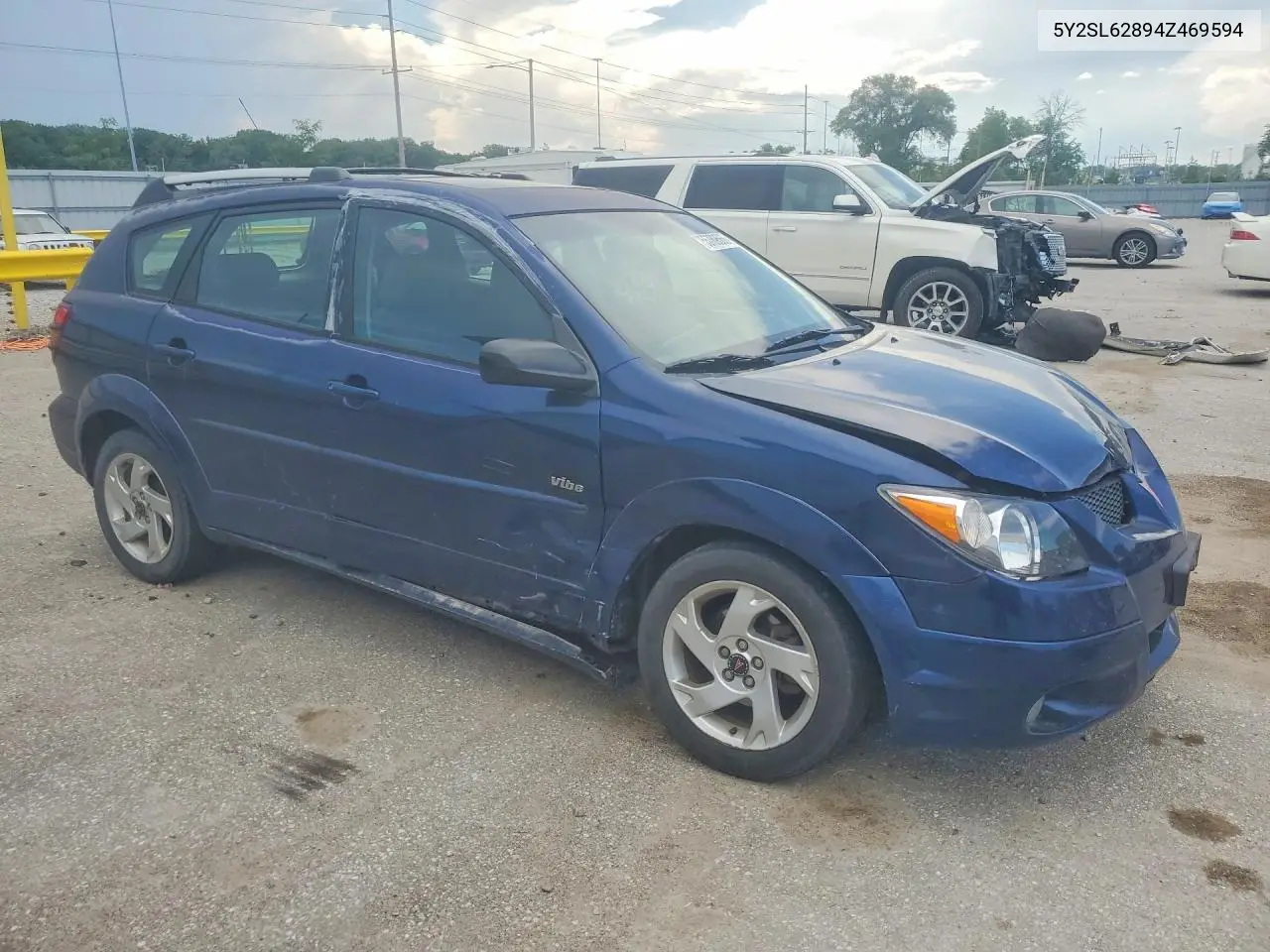 2004 Pontiac Vibe VIN: 5Y2SL62894Z469594 Lot: 55789566
