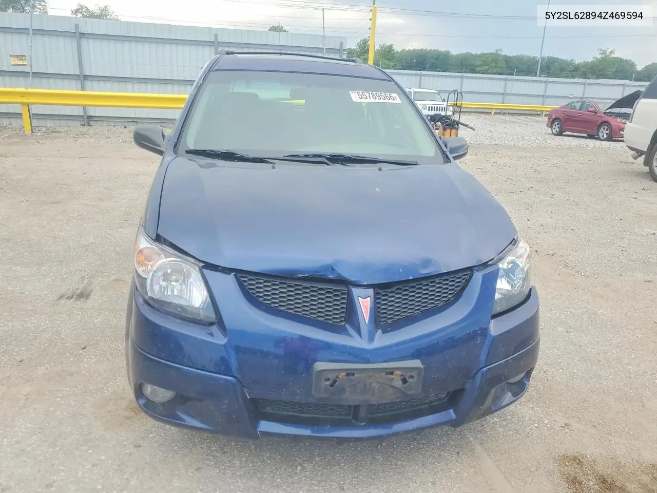 2004 Pontiac Vibe VIN: 5Y2SL62894Z469594 Lot: 55789566
