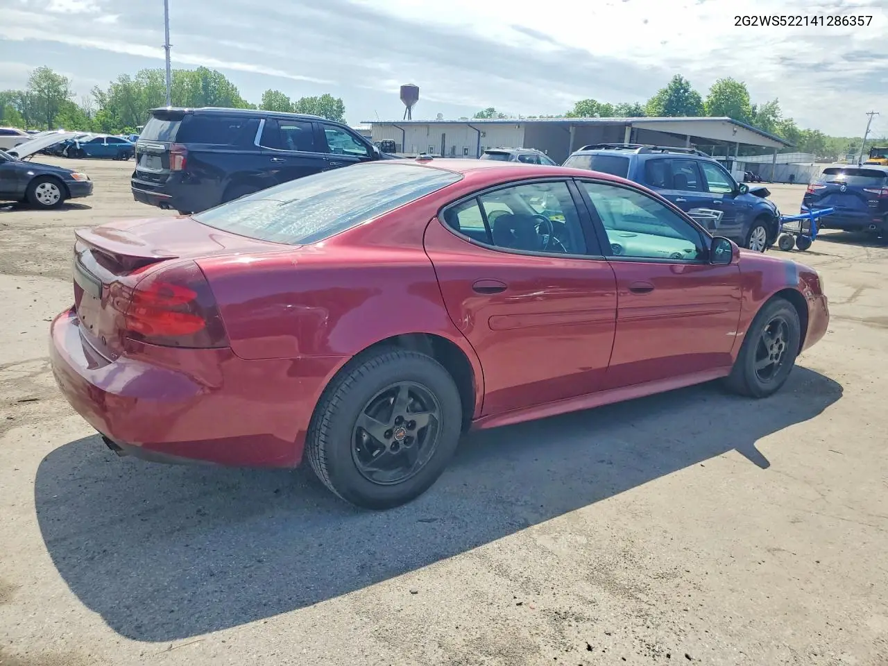 2004 Pontiac Grand Prix Gt2 VIN: 2G2WS522141286357 Lot: 57334726