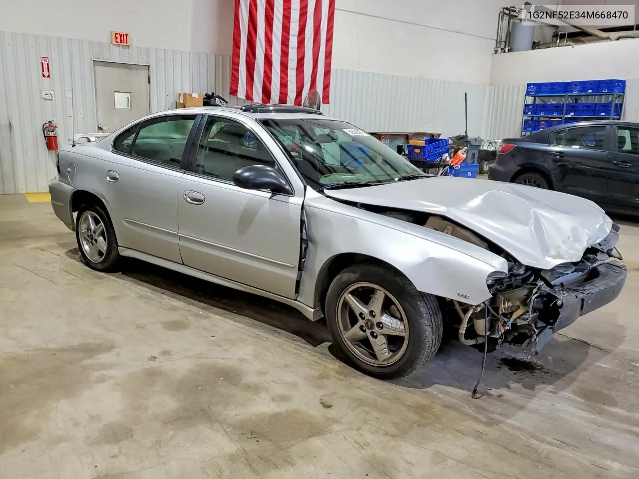 2004 Pontiac Grand Am Se1 VIN: 1G2NF52E34M668470 Lot: 58309526