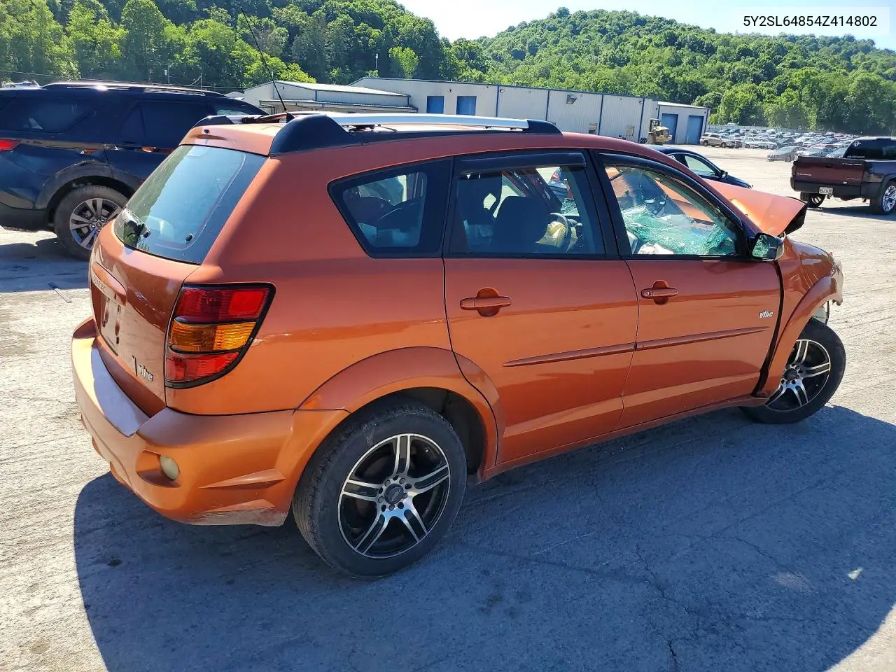 2004 Pontiac Vibe VIN: 5Y2SL64854Z414802 Lot: 58620446