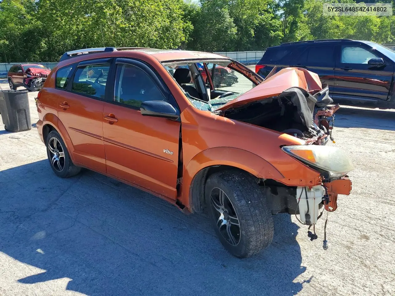 2004 Pontiac Vibe VIN: 5Y2SL64854Z414802 Lot: 58620446