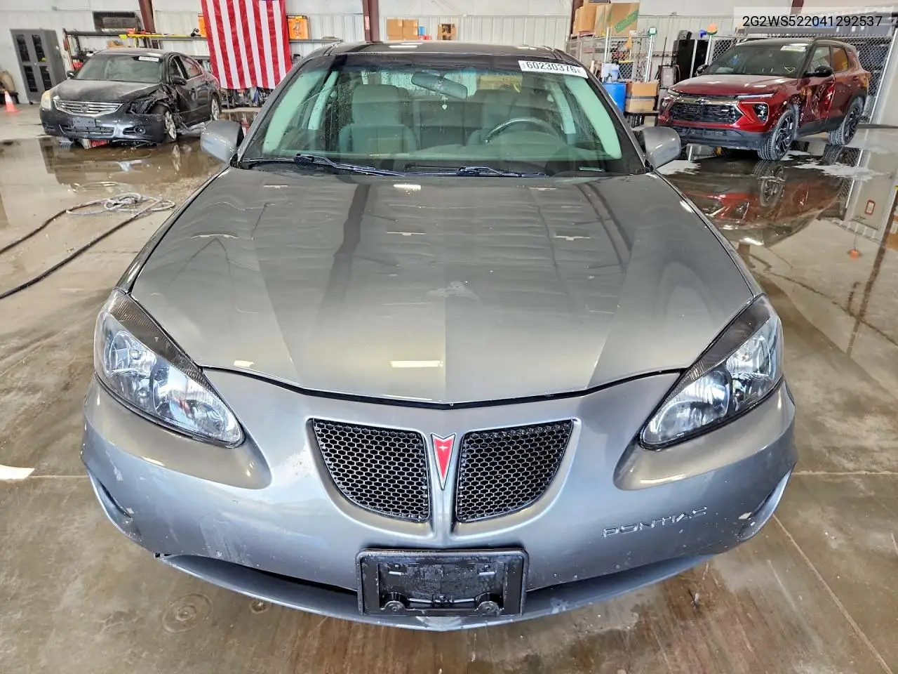 2004 Pontiac Grand Prix Gt2 VIN: 2G2WS522041292537 Lot: 60230376
