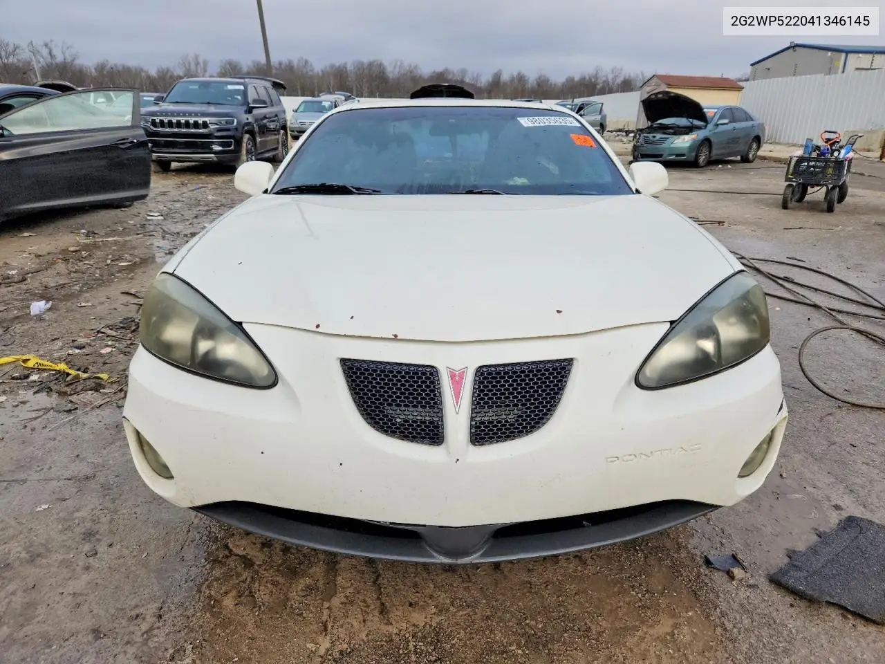 2004 Pontiac Grand Prix Gt VIN: 2G2WP522041346145 Lot: 98035635