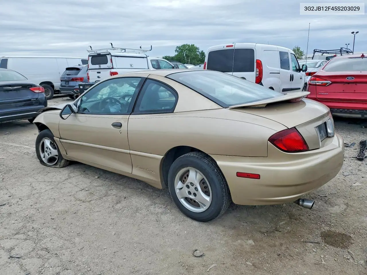 2005 Pontiac Sunfire VIN: 3G2JB12F45S203029 Lot: 52738226