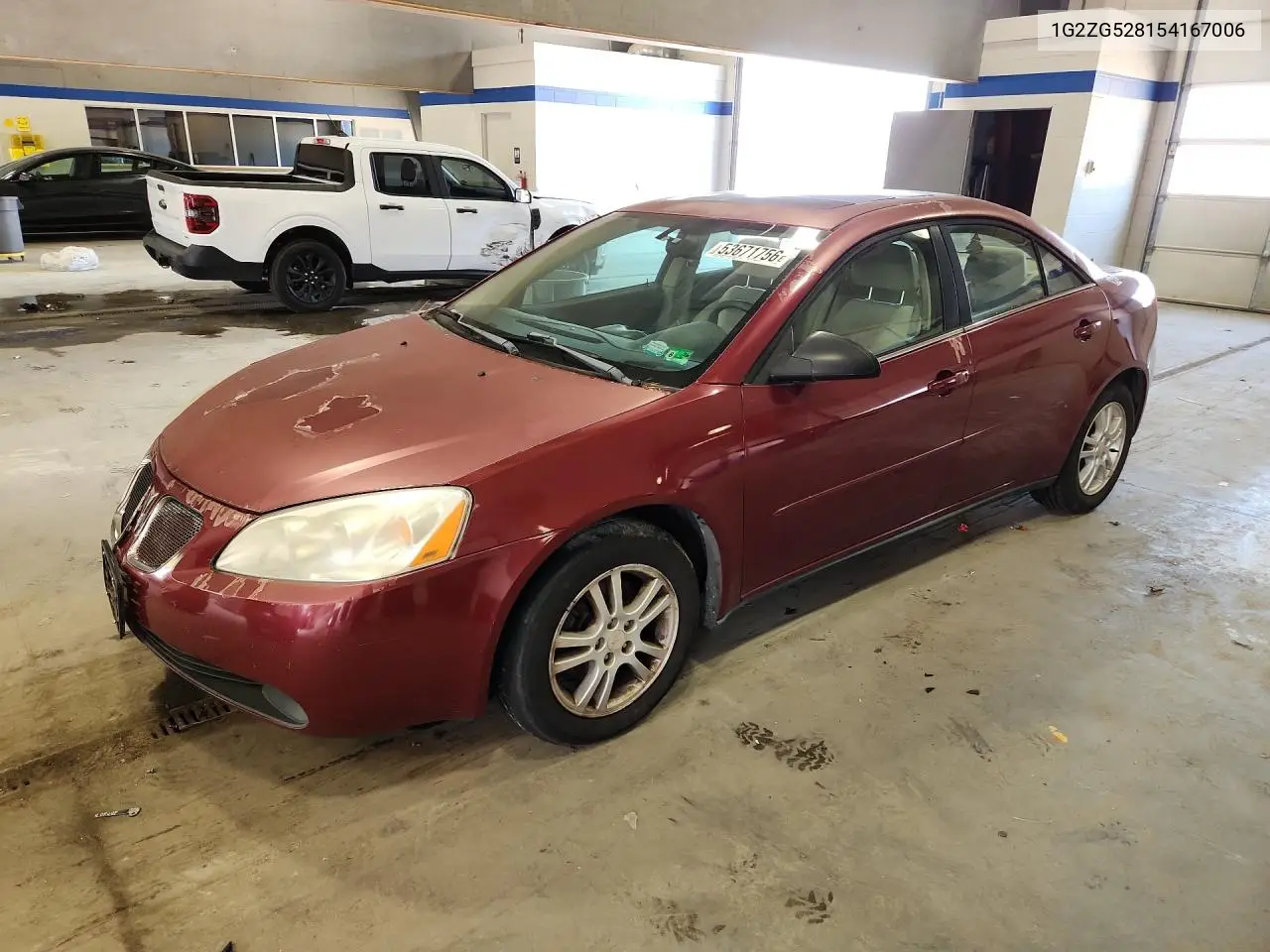 2005 Pontiac G6 VIN: 1G2ZG528154167006 Lot: 53671756