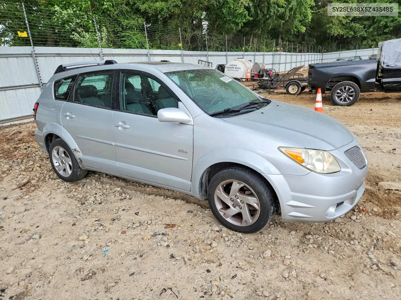 2005 Pontiac Vibe VIN: 5Y2SL638X5Z435485 Lot: 54686286