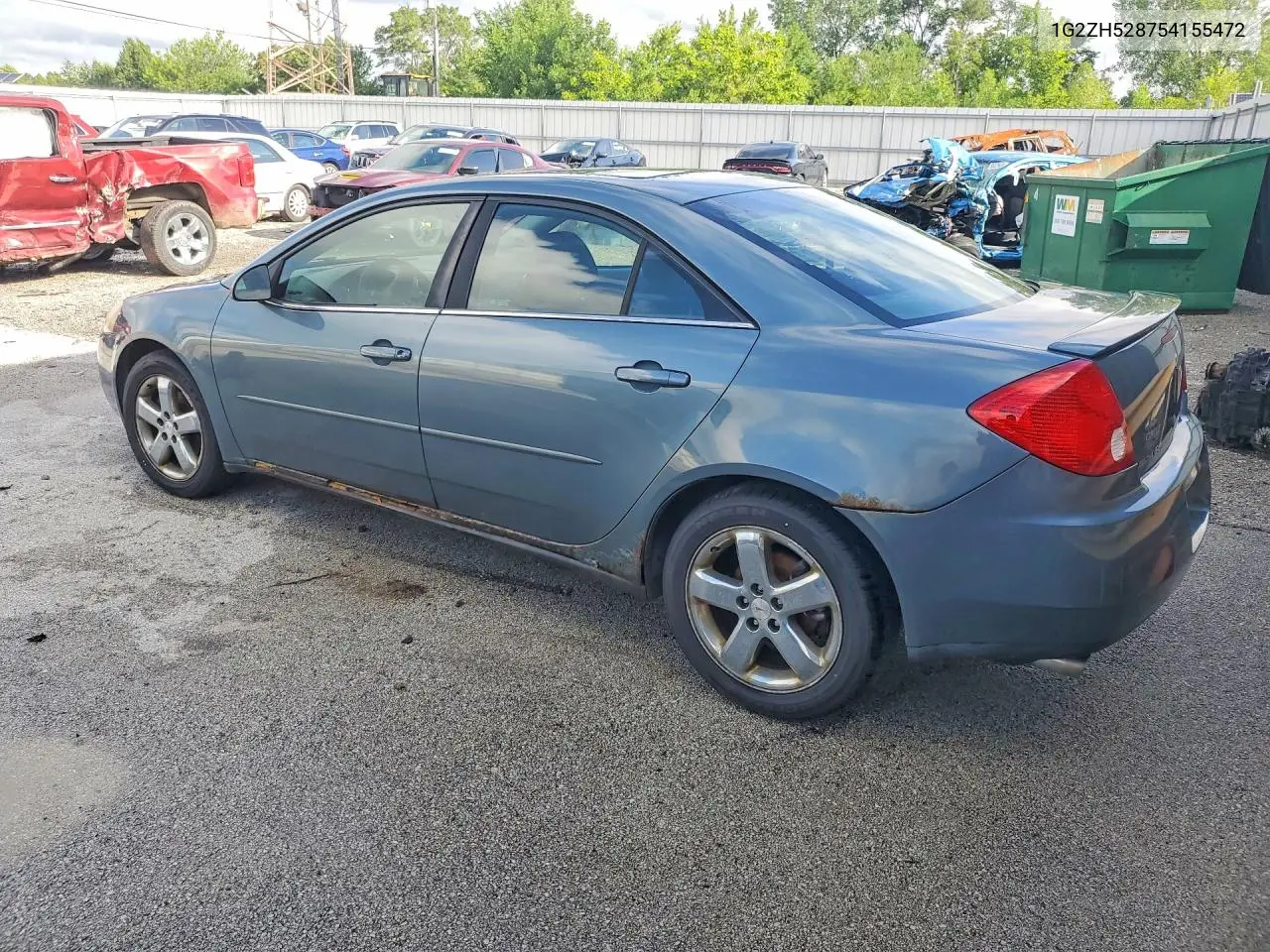 2005 Pontiac G6 Gt VIN: 1G2ZH528754155472 Lot: 57914016