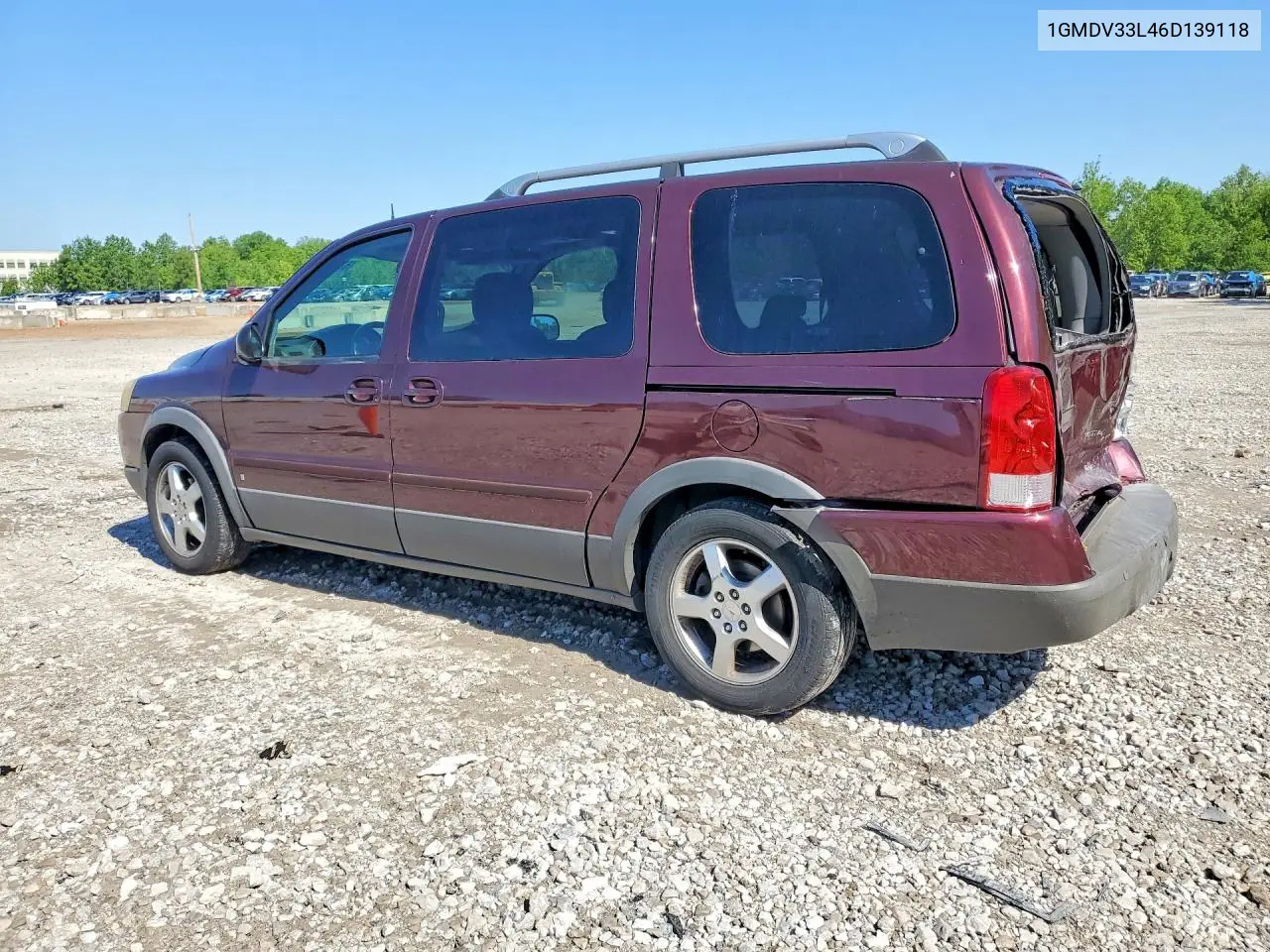 2006 Pontiac Montana Sv6 VIN: 1GMDV33L46D139118 Lot: 52558786
