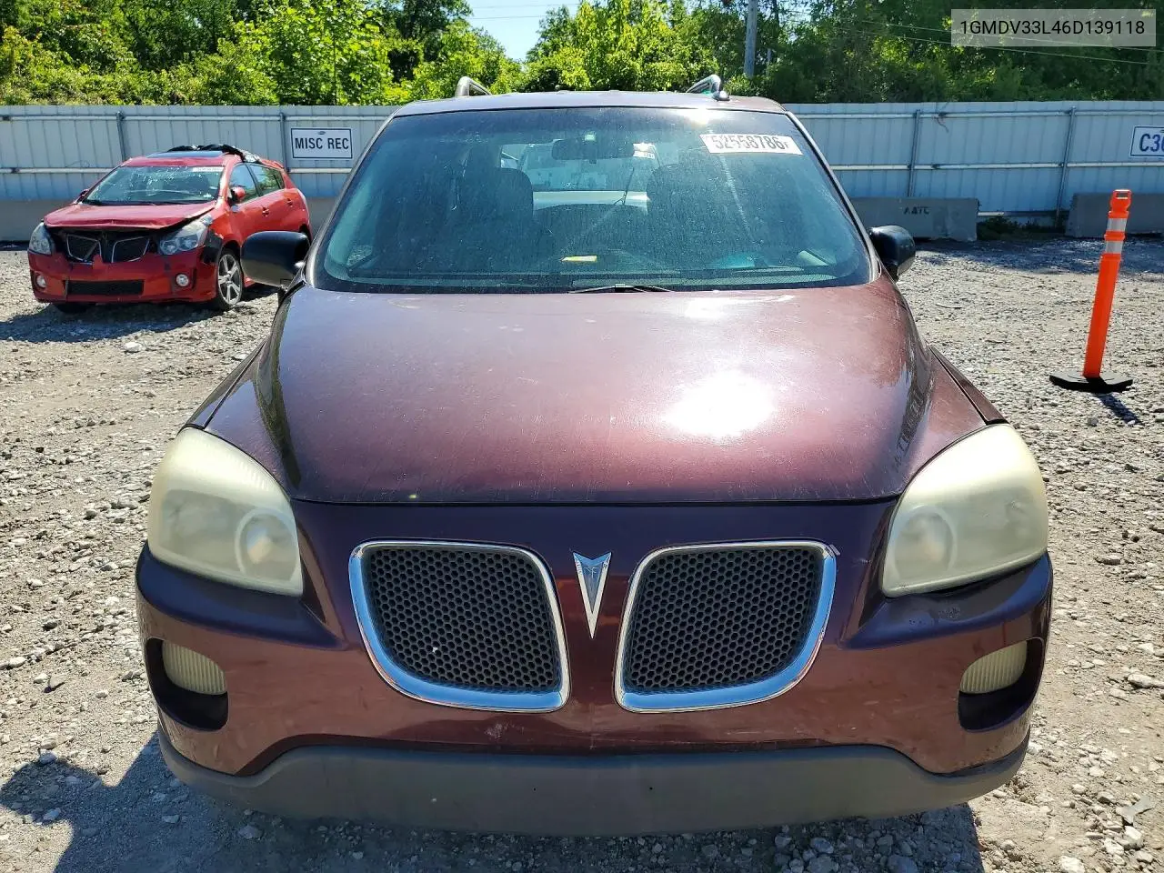 2006 Pontiac Montana Sv6 VIN: 1GMDV33L46D139118 Lot: 52558786