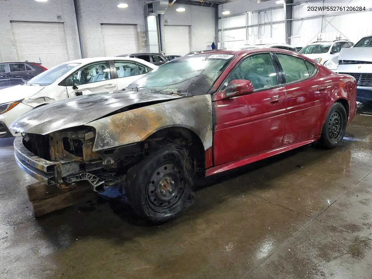 2006 Pontiac Grand Prix VIN: 2G2WP552761206284 Lot: 52756896