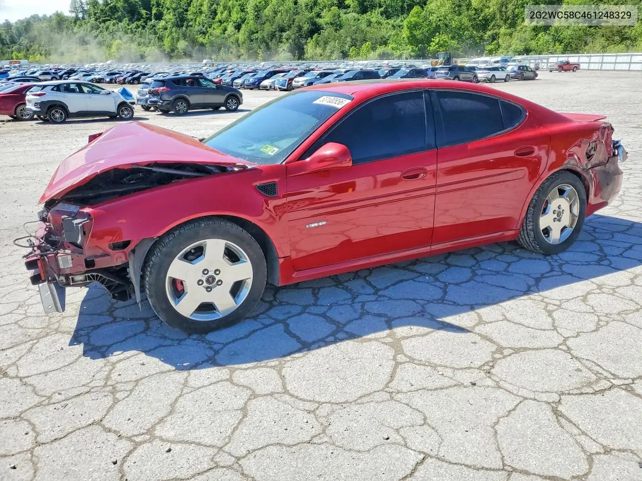 2006 Pontiac Grand Prix Gxp VIN: 2G2WC58C461248329 Lot: 53100856