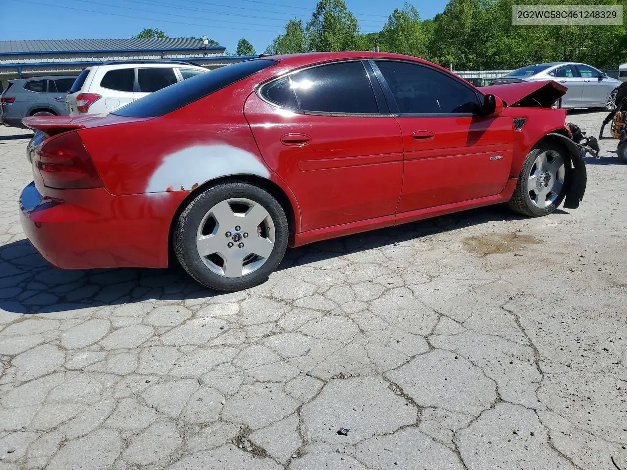 2006 Pontiac Grand Prix Gxp VIN: 2G2WC58C461248329 Lot: 53100856