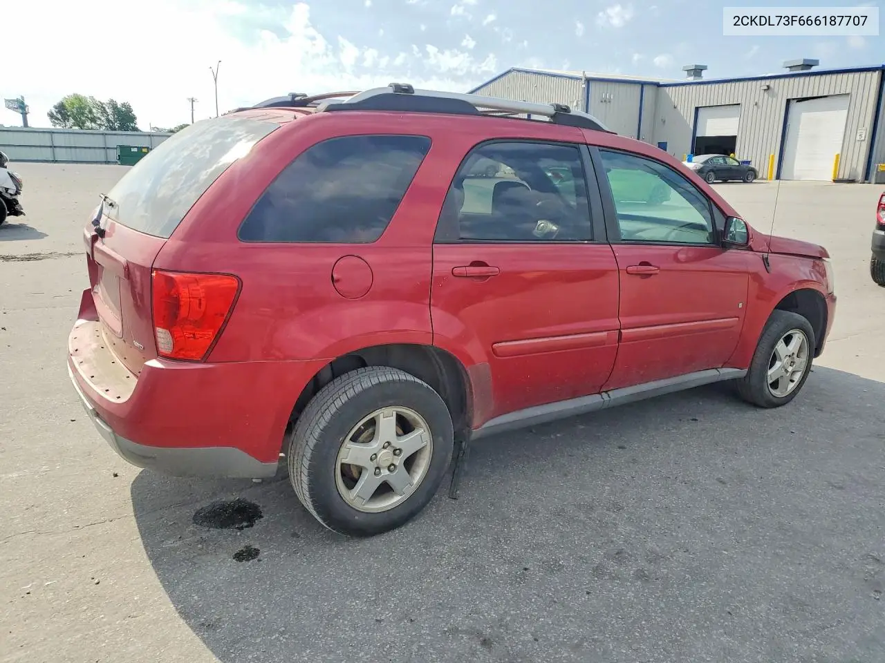 2006 Pontiac Torrent VIN: 2CKDL73F666187707 Lot: 53759916