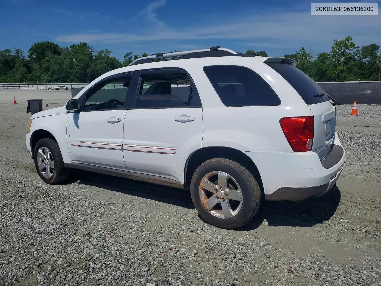 2006 Pontiac Torrent VIN: 2CKDL63F066136200 Lot: 54288546