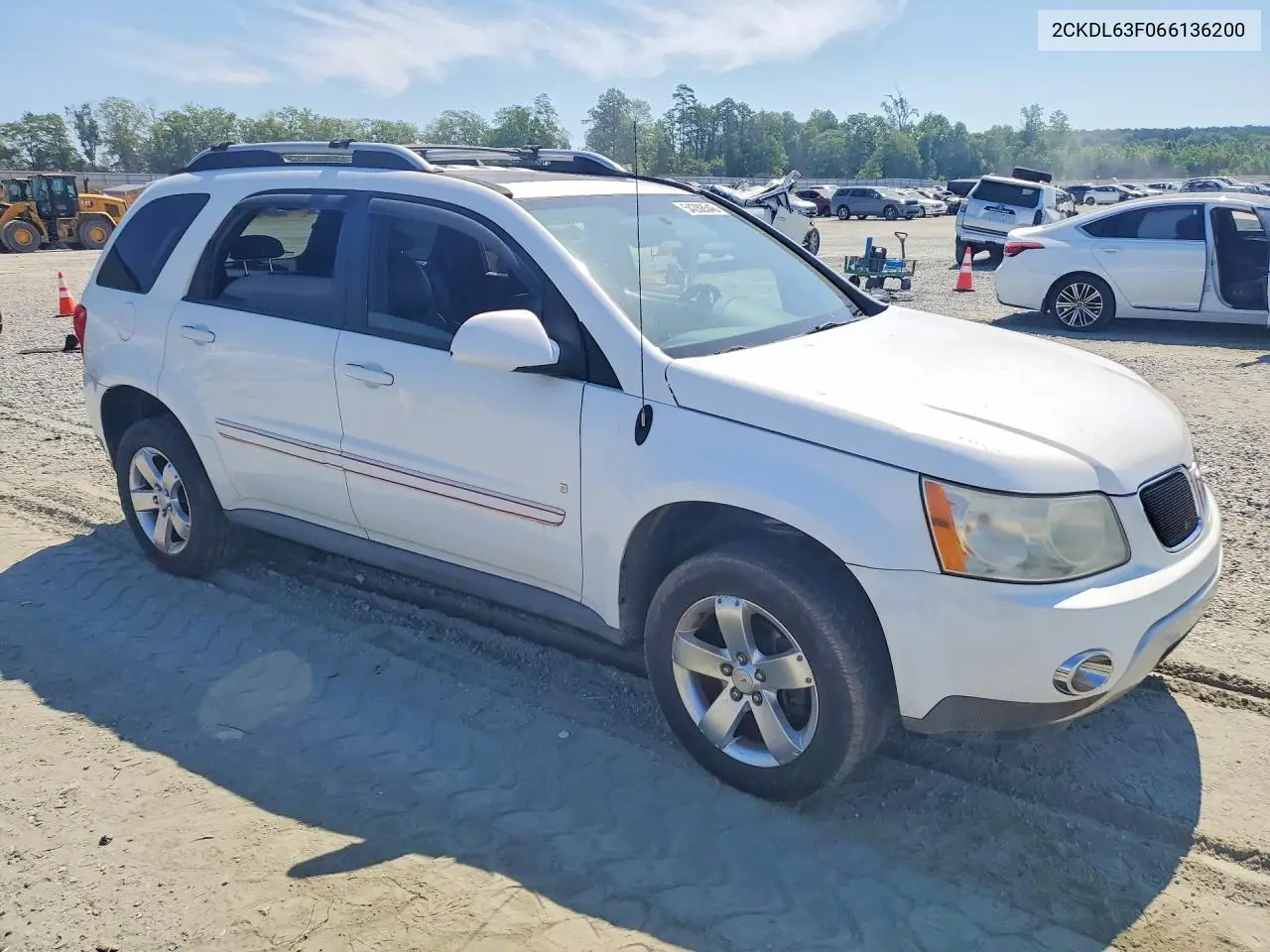 2006 Pontiac Torrent VIN: 2CKDL63F066136200 Lot: 54288546