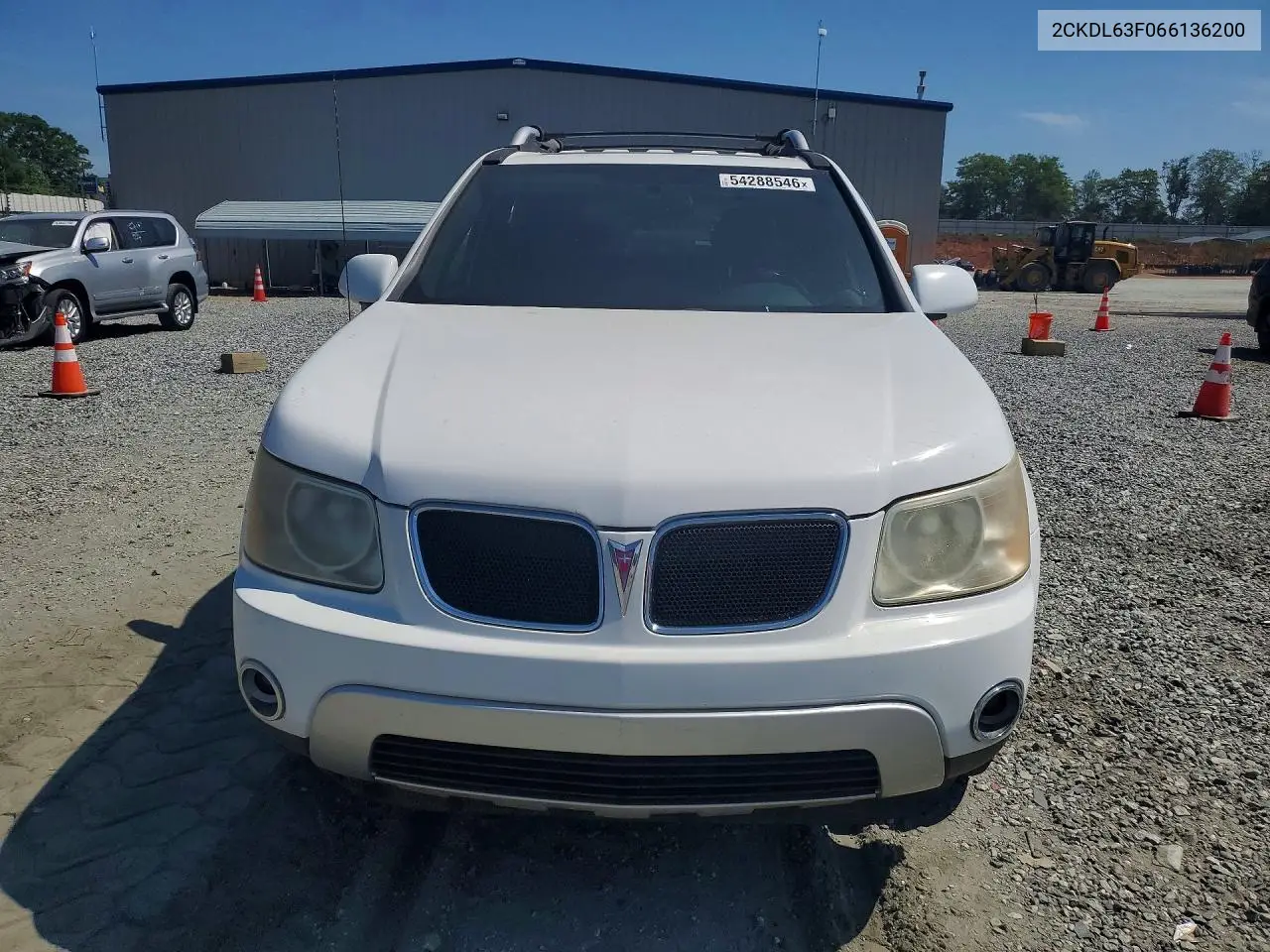 2006 Pontiac Torrent VIN: 2CKDL63F066136200 Lot: 54288546