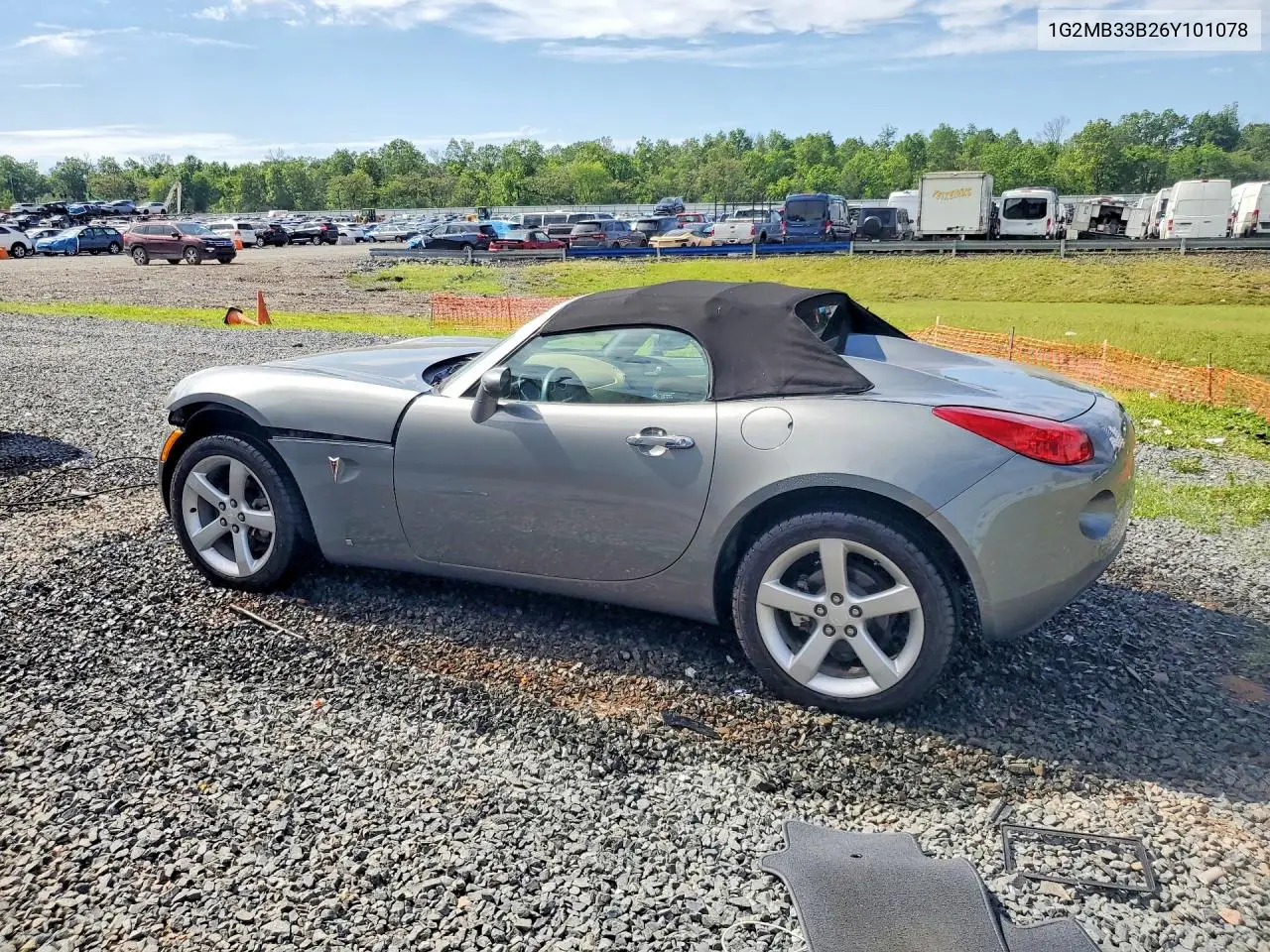 2006 Pontiac Solstice VIN: 1G2MB33B26Y101078 Lot: 54590096