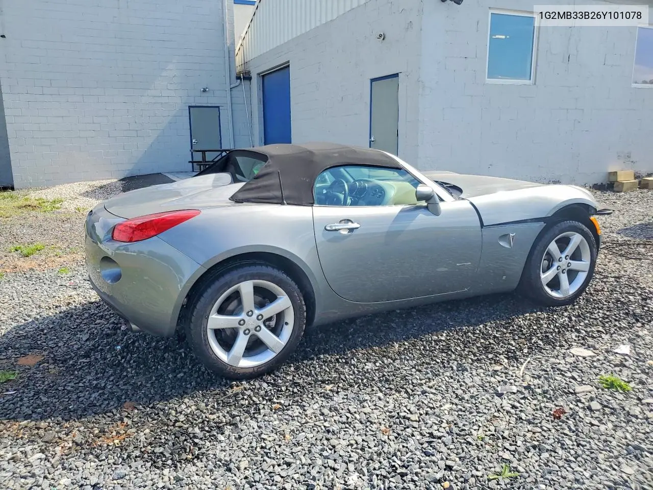 2006 Pontiac Solstice VIN: 1G2MB33B26Y101078 Lot: 54590096