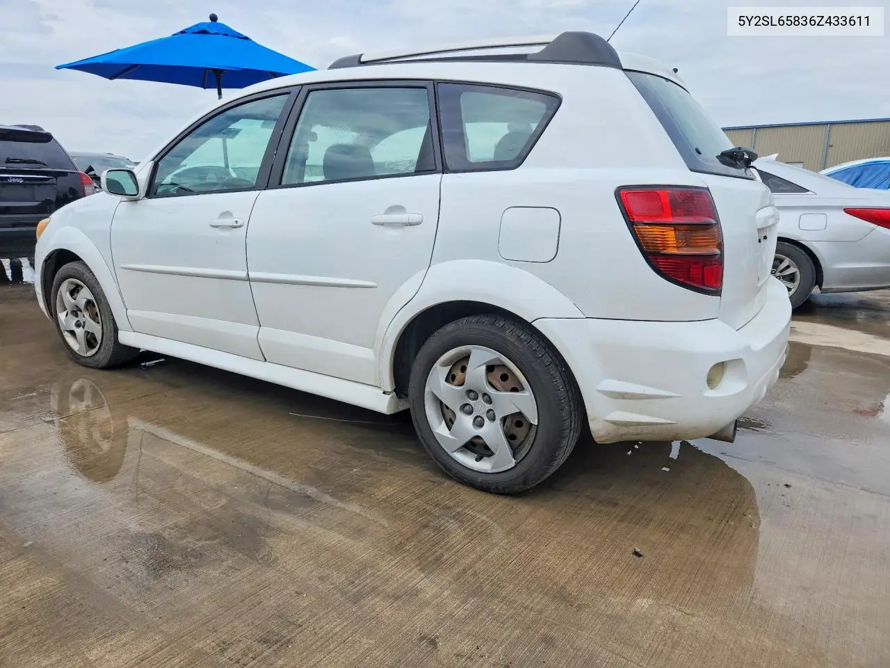 2006 Pontiac Vibe VIN: 5Y2SL65836Z433611 Lot: 56330166
