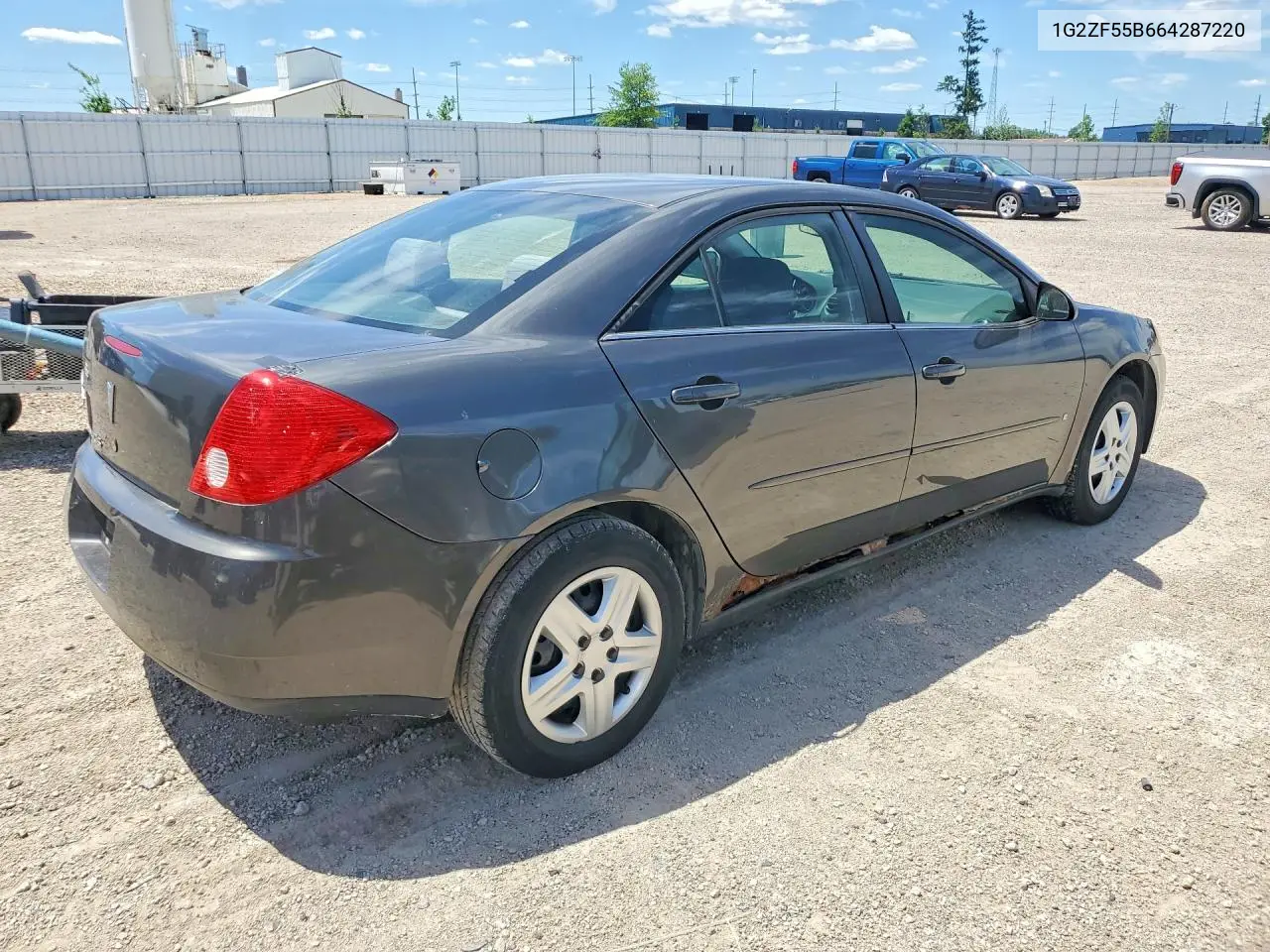 2006 Pontiac G6 Se VIN: 1G2ZF55B664287220 Lot: 56626486
