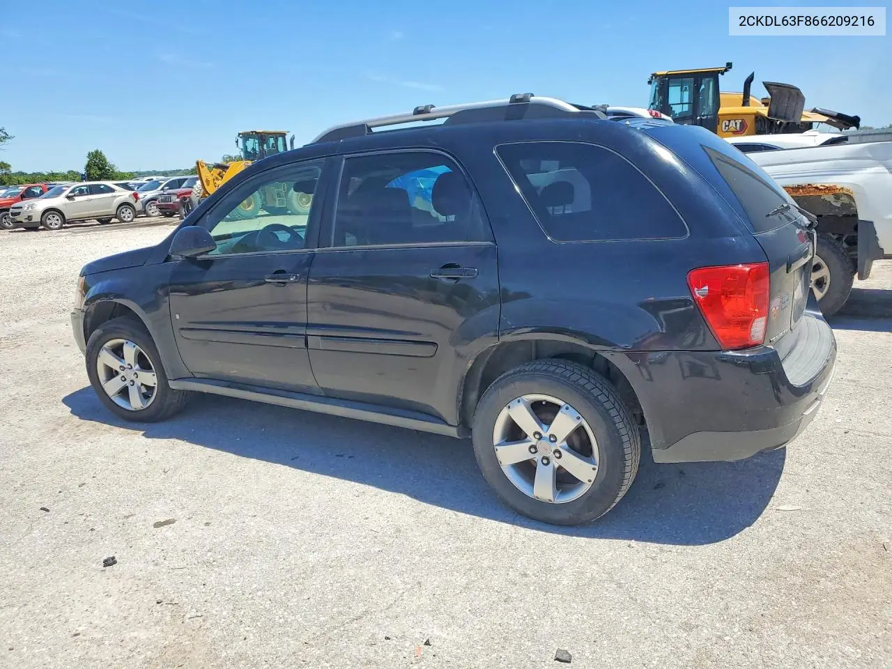 2006 Pontiac Torrent VIN: 2CKDL63F866209216 Lot: 56992896