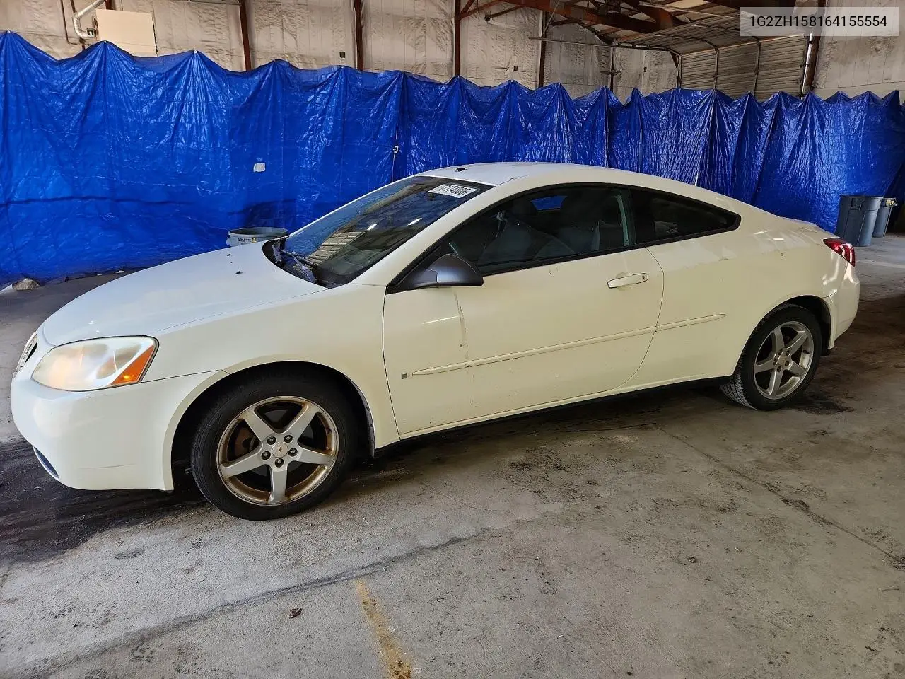 2006 Pontiac G6 VIN: 1G2ZH158164155554 Lot: 57174806