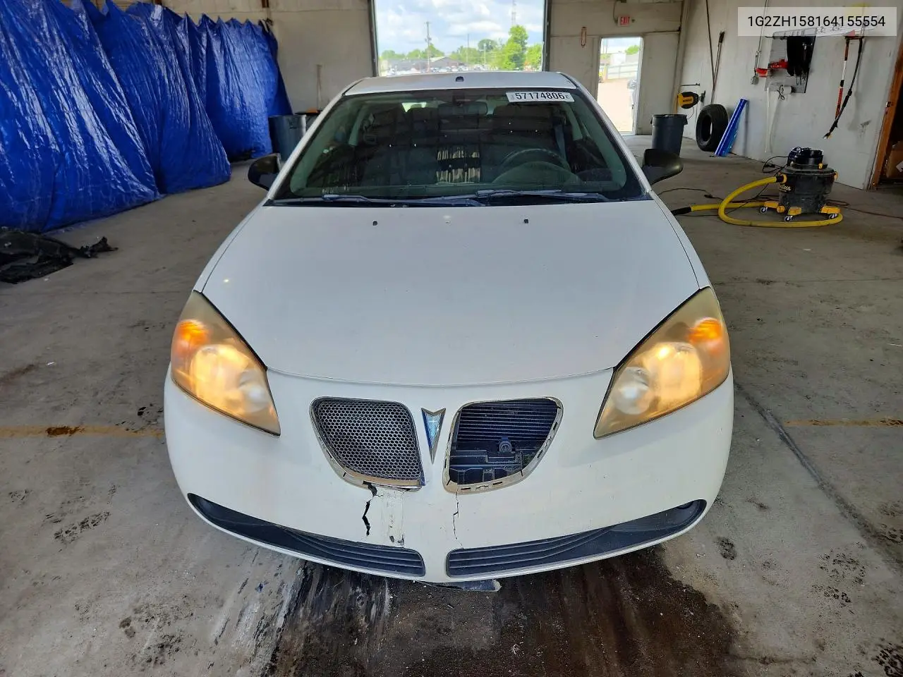 2006 Pontiac G6 VIN: 1G2ZH158164155554 Lot: 57174806