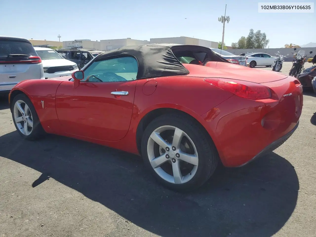 2006 Pontiac Solstice VIN: 1G2MB33B06Y106635 Lot: 57204136