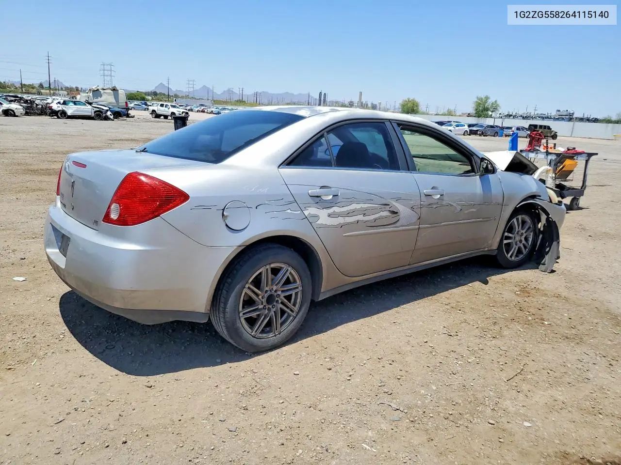 2006 Pontiac G6 Se1 VIN: 1G2ZG558264115140 Lot: 57337256