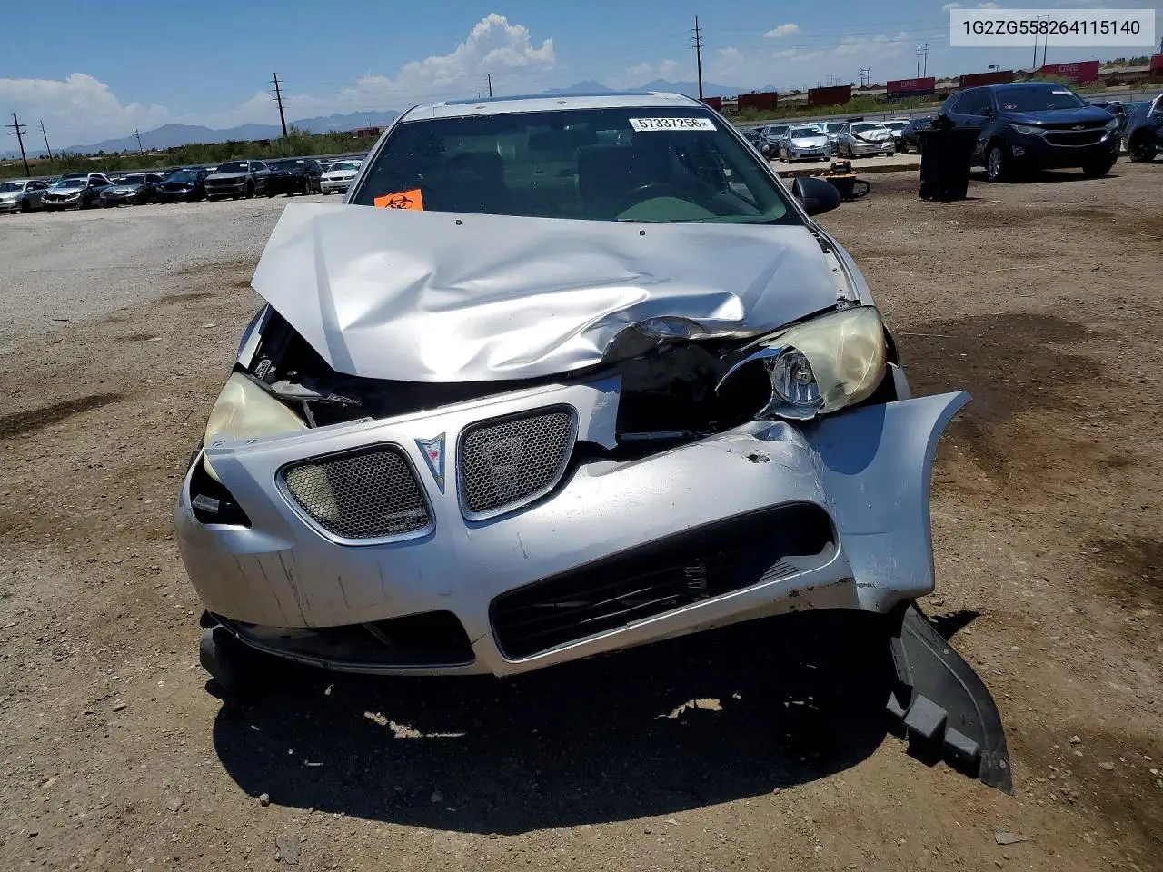 2006 Pontiac G6 Se1 VIN: 1G2ZG558264115140 Lot: 57337256