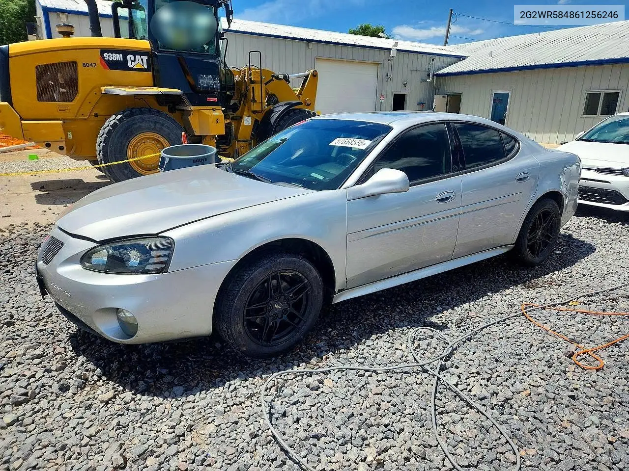 2006 Pontiac Grand Prix Gt VIN: 2G2WR584861256246 Lot: 57558536