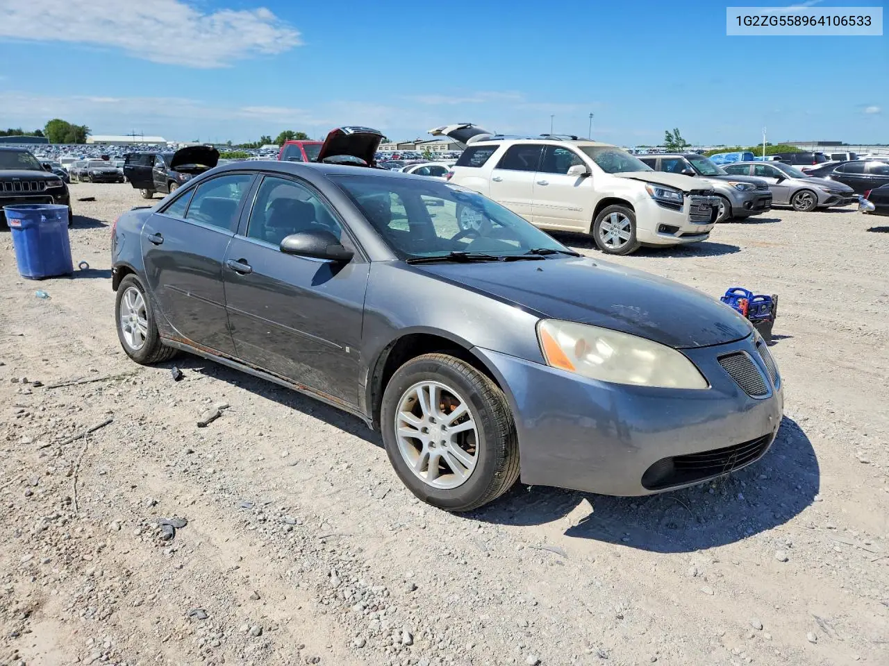 2006 Pontiac G6 Se1 VIN: 1G2ZG558964106533 Lot: 57852146