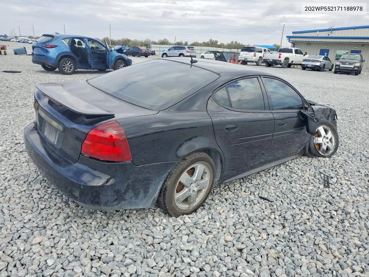 2007 Pontiac Grand Prix VIN: 2G2WP552171188978 Lot: 53426036