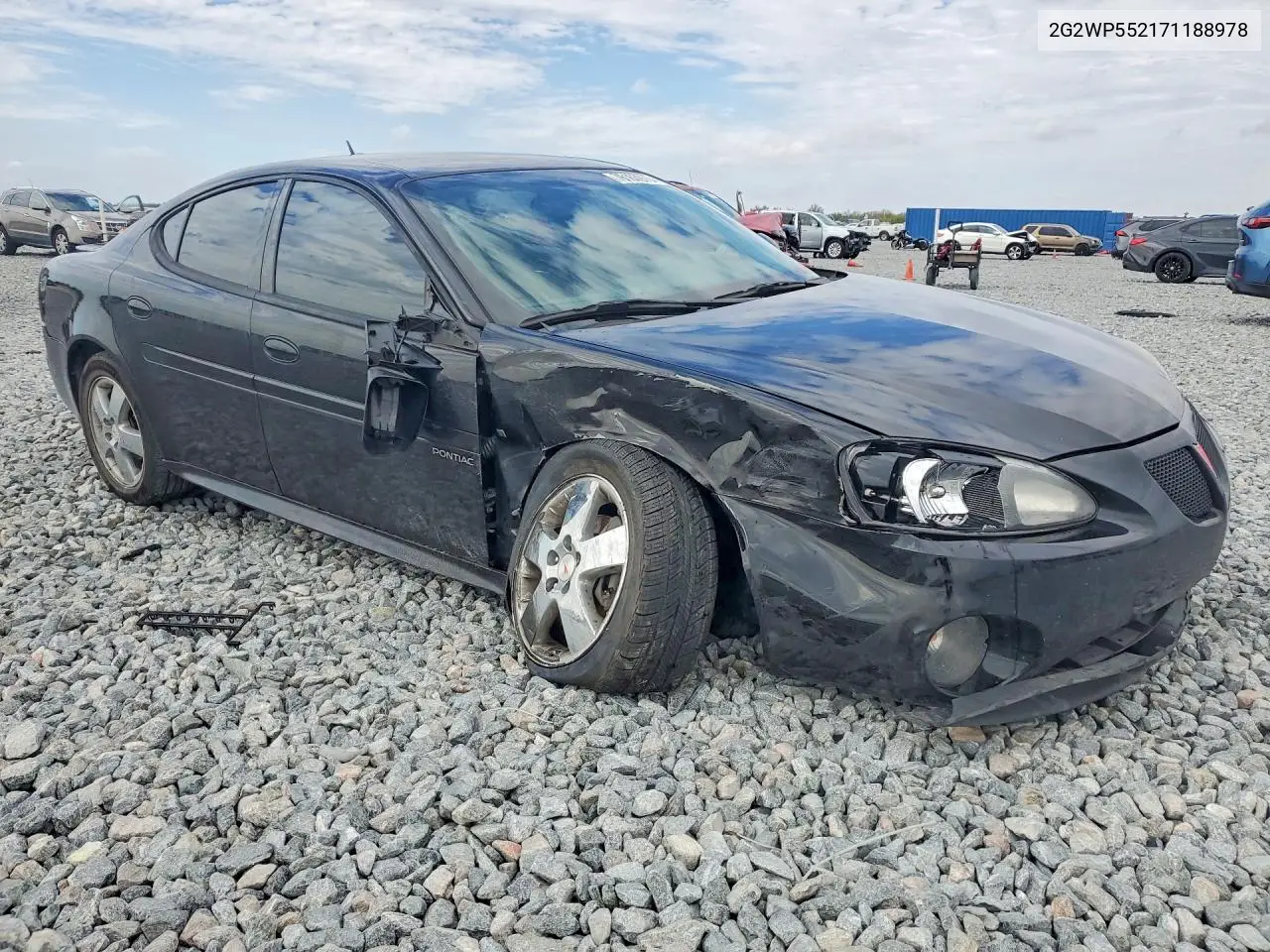 2007 Pontiac Grand Prix VIN: 2G2WP552171188978 Lot: 53426036
