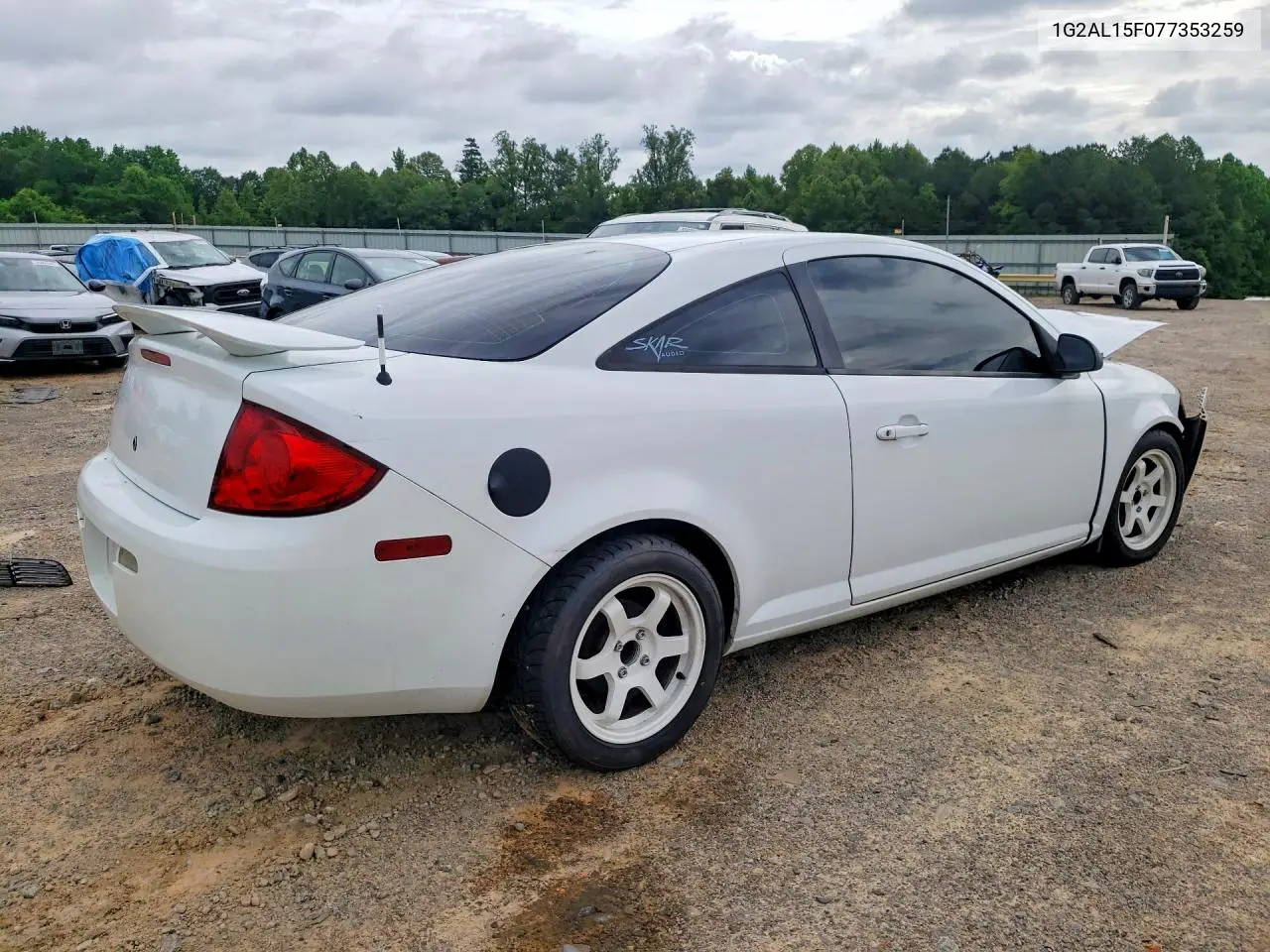 2007 Pontiac G5 VIN: 1G2AL15F077353259 Lot: 54776886