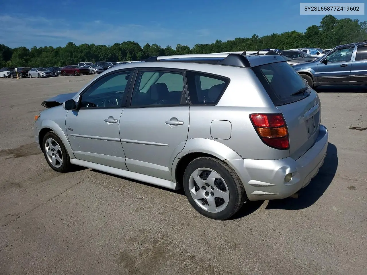 2007 Pontiac Vibe VIN: 5Y2SL65877Z419602 Lot: 55816906