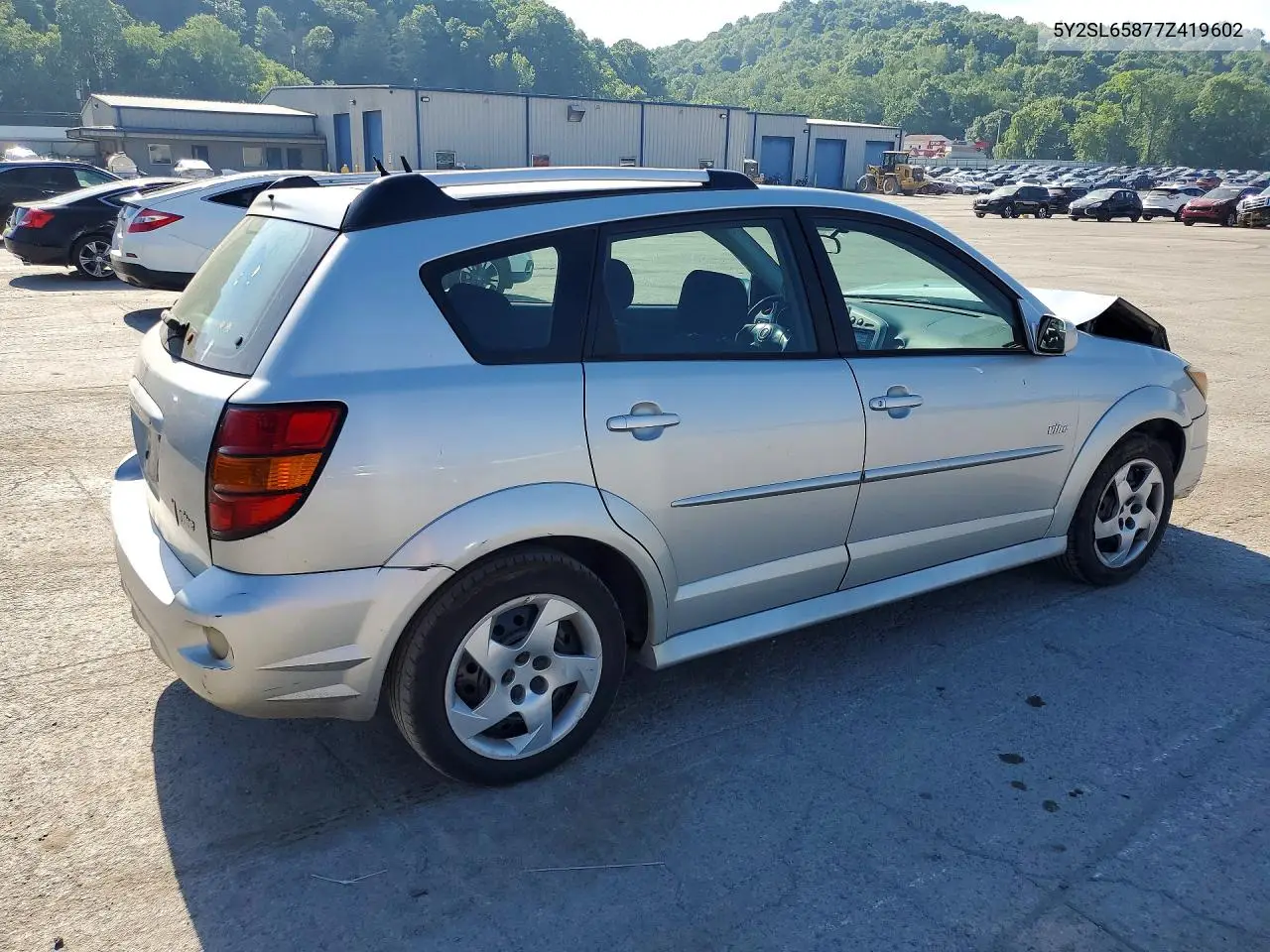 2007 Pontiac Vibe VIN: 5Y2SL65877Z419602 Lot: 55816906