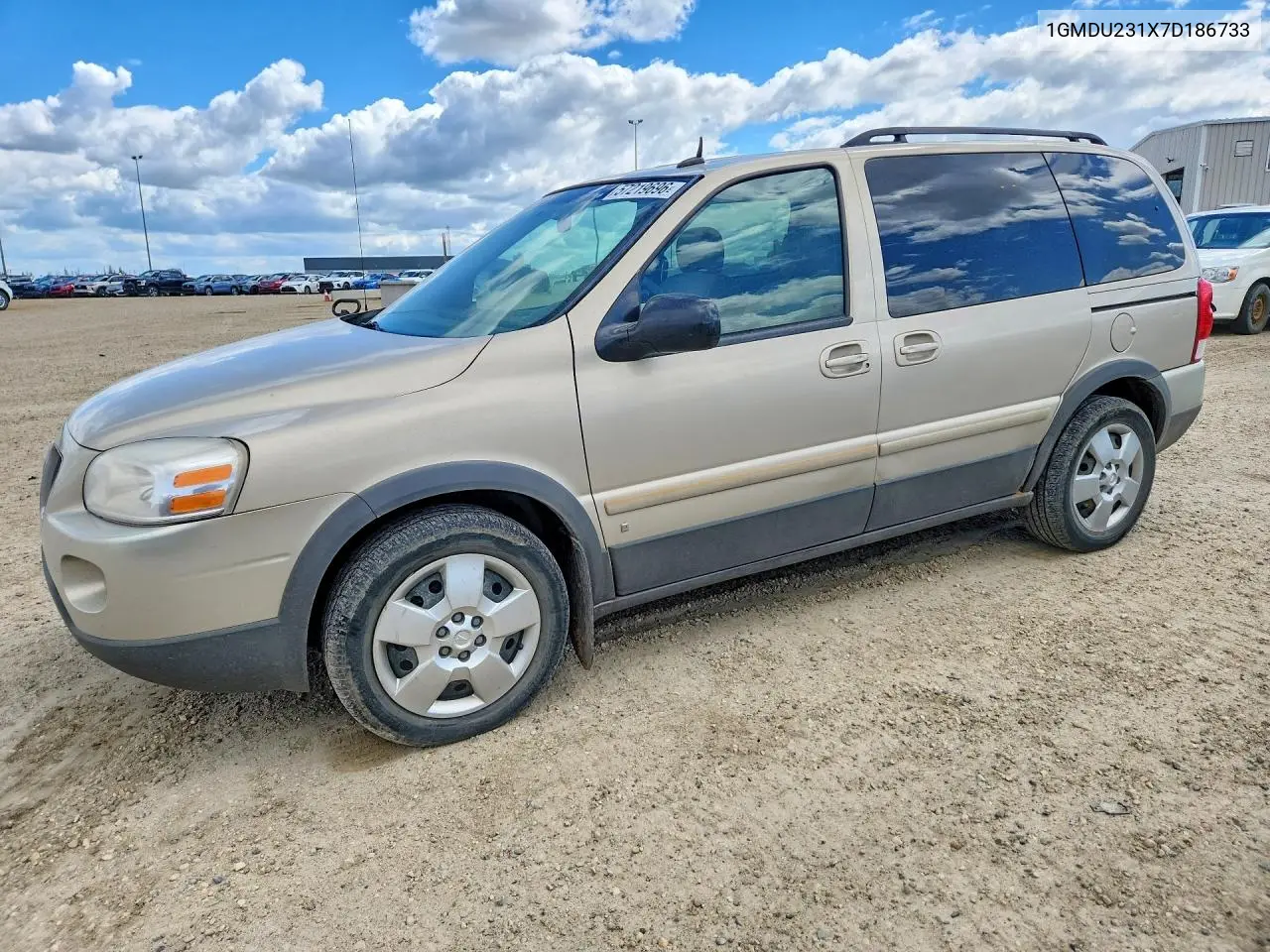 2007 Pontiac Montana VIN: 1GMDU231X7D186733 Lot: 57219696