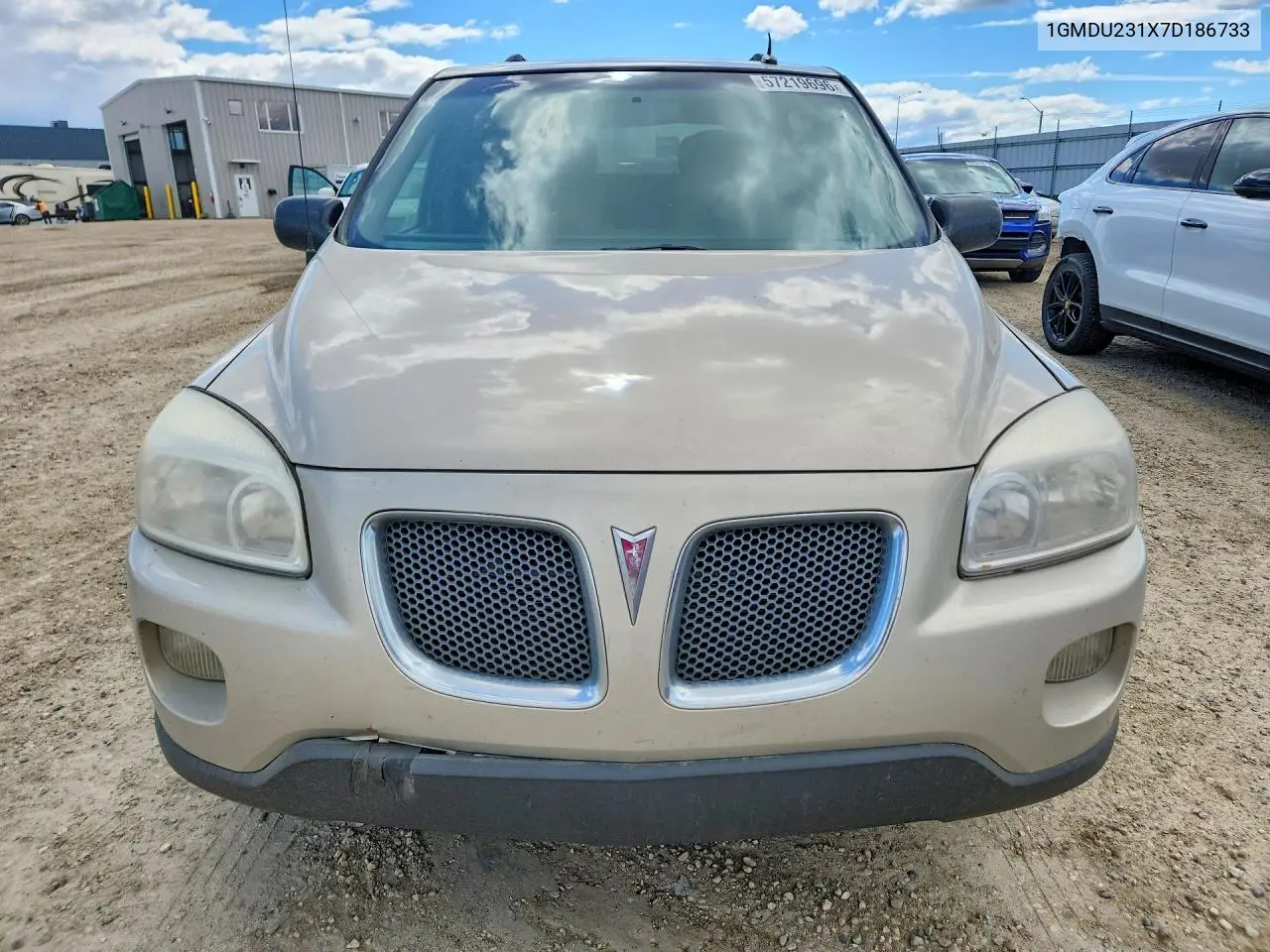 2007 Pontiac Montana VIN: 1GMDU231X7D186733 Lot: 57219696