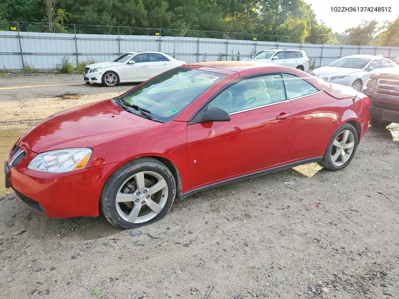 2007 Pontiac G6 Gt VIN: 1G2ZH361374248512 Lot: 57231066