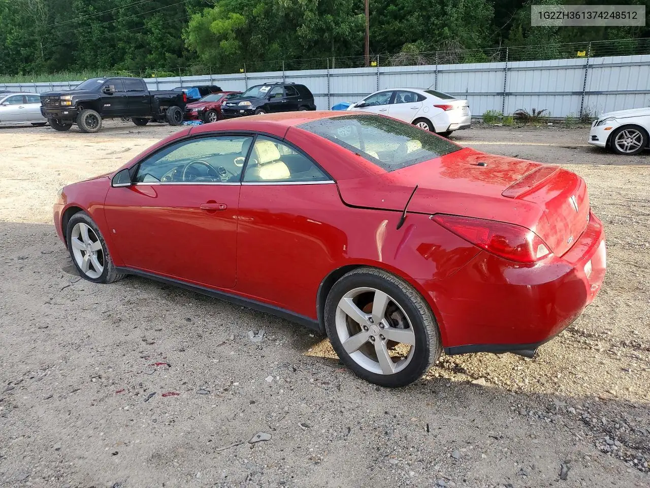 2007 Pontiac G6 Gt VIN: 1G2ZH361374248512 Lot: 57231066