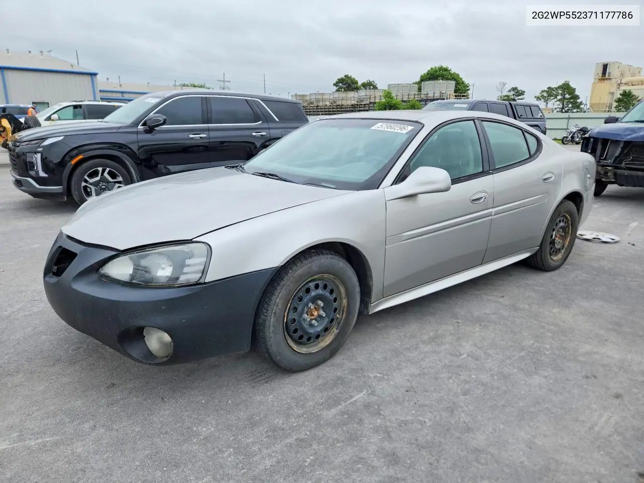 2007 Pontiac Grand Prix VIN: 2G2WP552371177786 Lot: 57960296